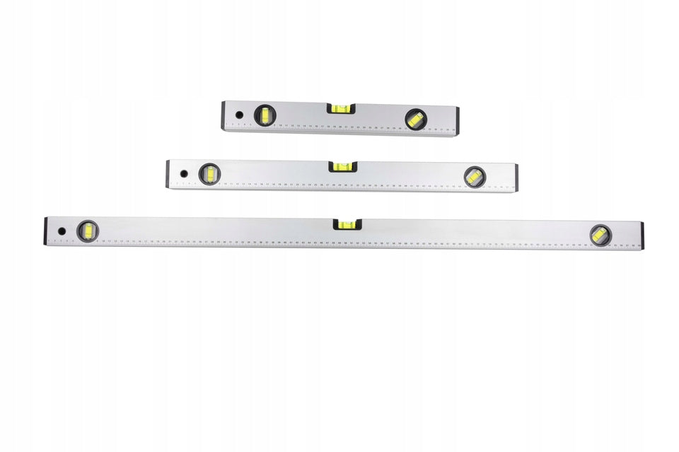 Set of levels 3 pcs 40 60 100 cm 0°/ 45°/ 90° aluminium Level Kinzo EAN (GTIN) 8711252472805