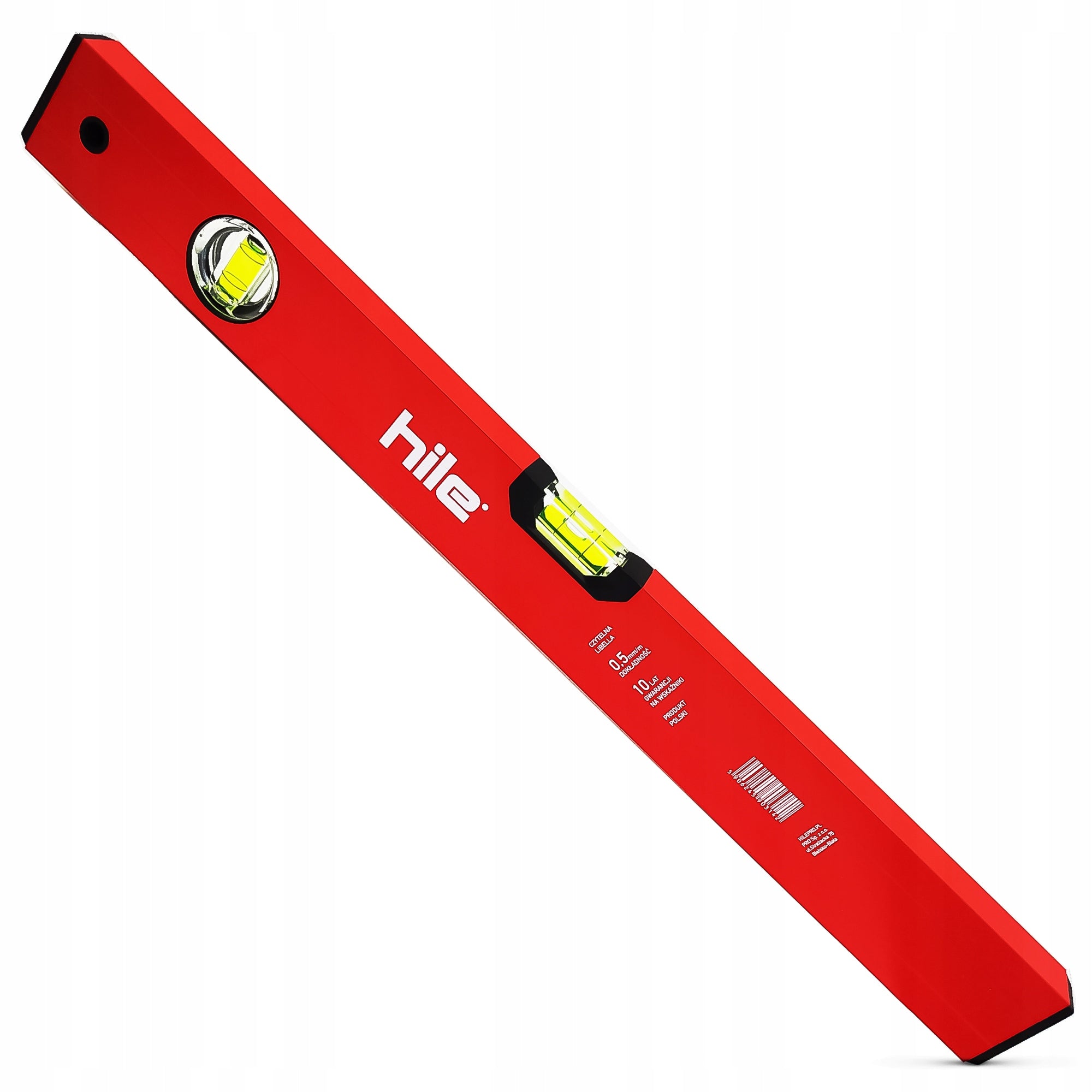 Set of levels HILE 50 80 120 150 200 cm PRO aluminum accurate durable EAN (GTIN) 5906302652204