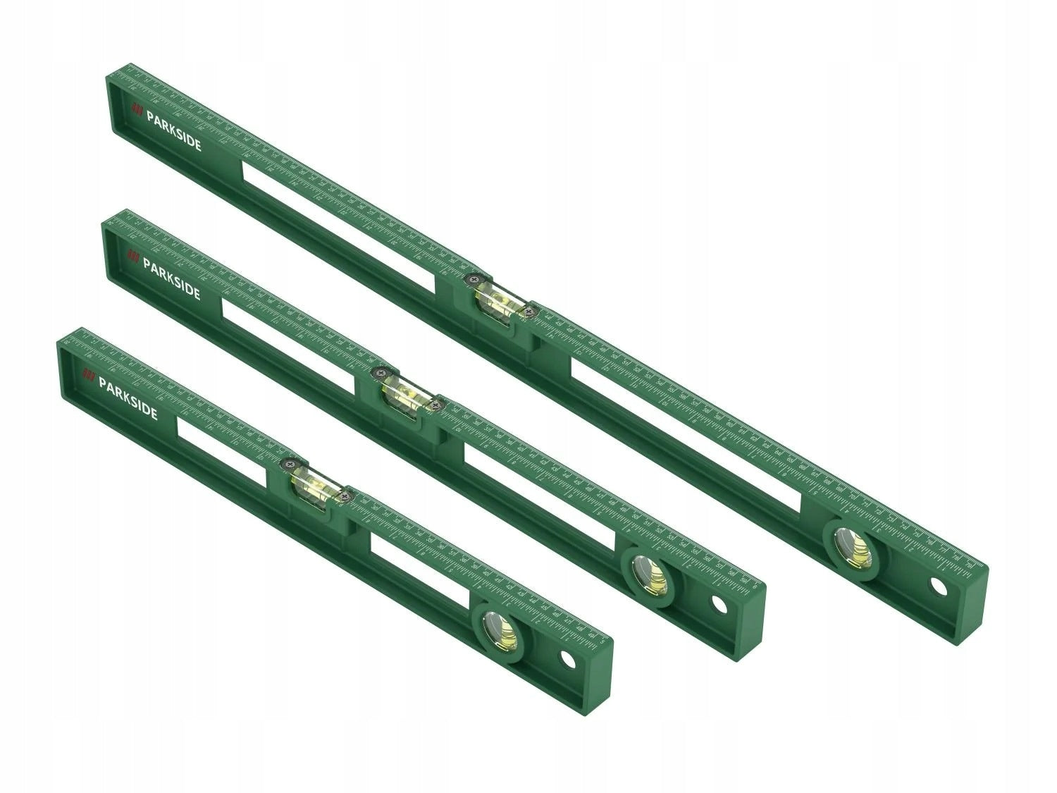 Set of levels Parkside Libella level easy reading 50cm, 60cm, 80cm