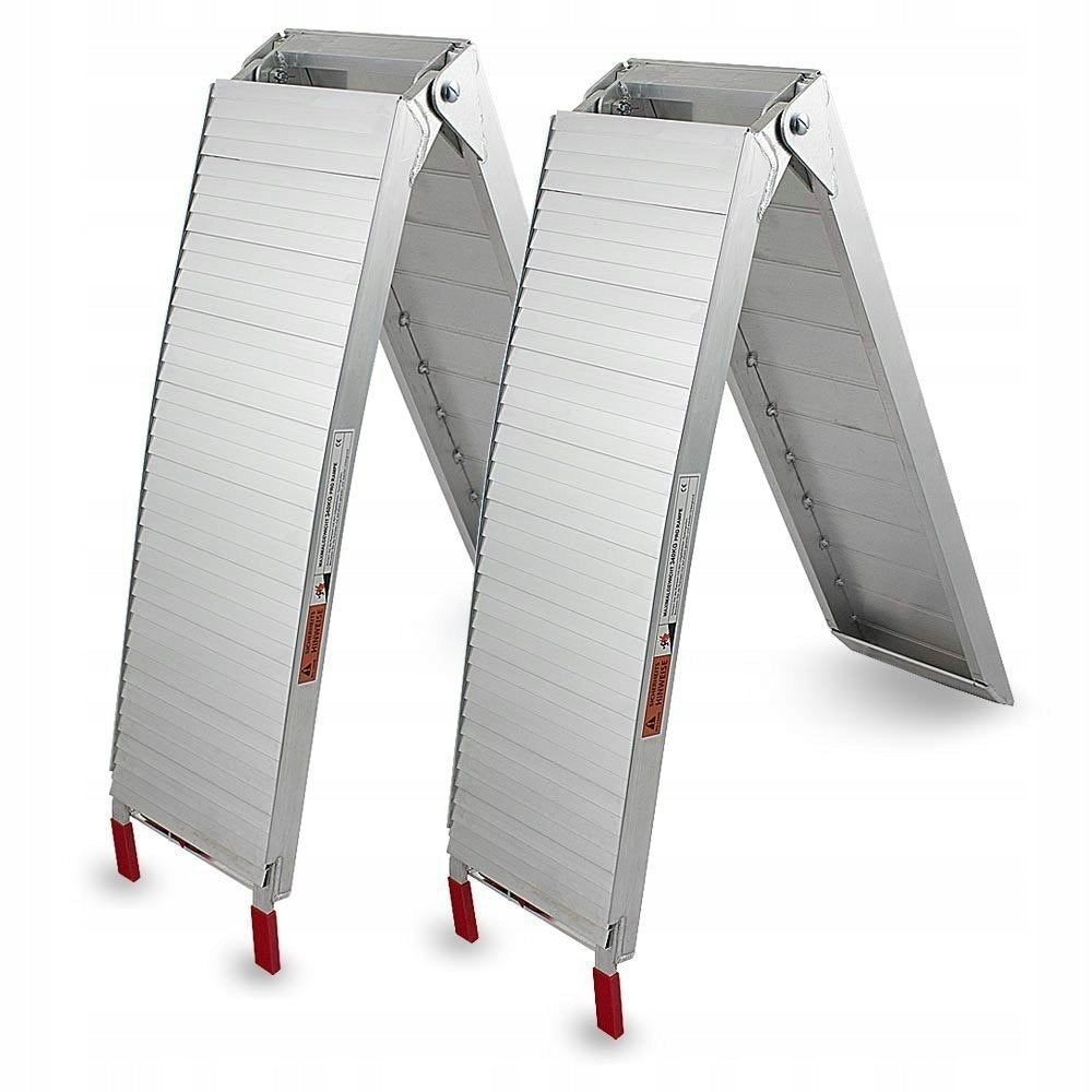 Set of loading ramps inruns for car aluminum 680kg Product weight with unit packaging 14 kg