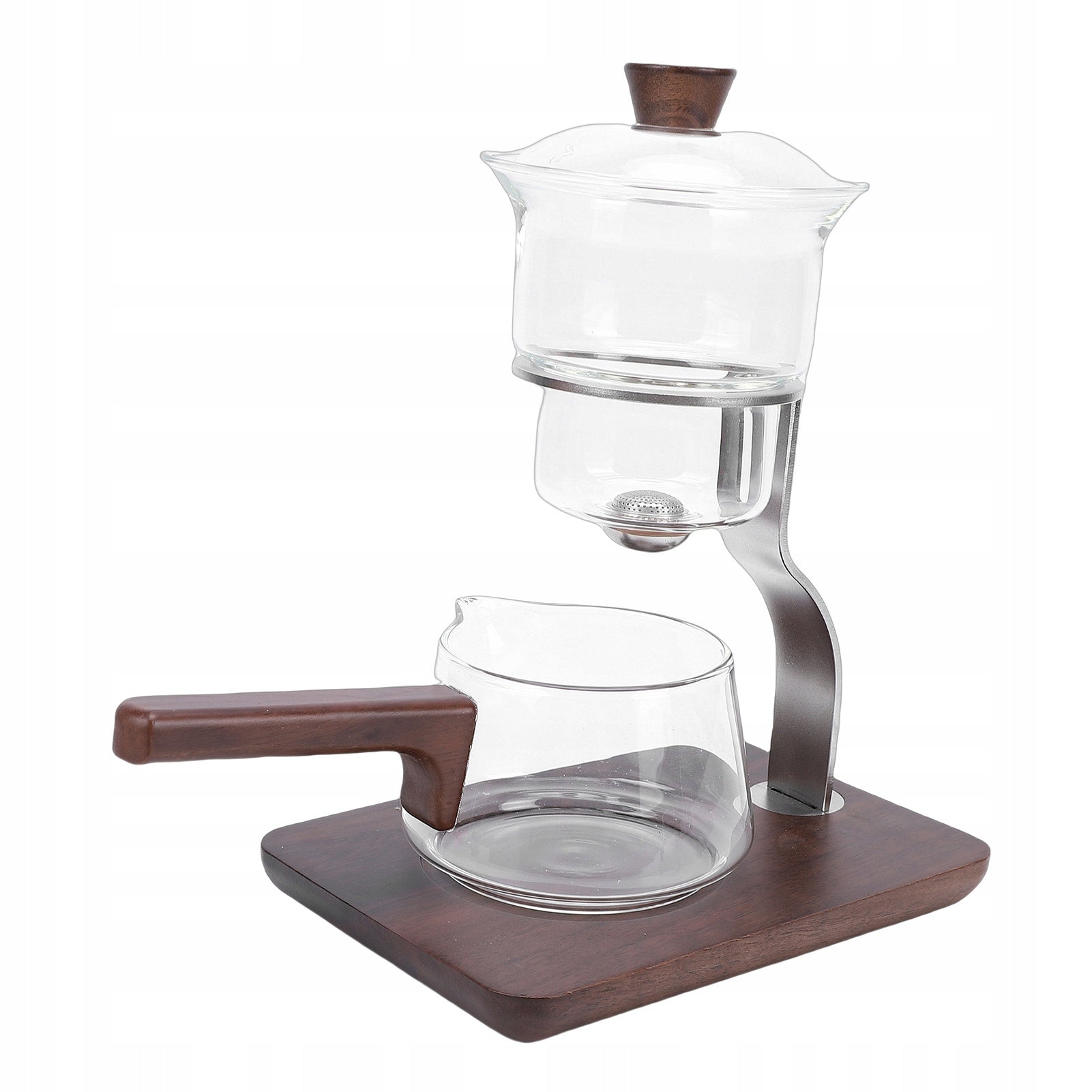 Set of magnetic kettles Transparent borosilicate glass with AL