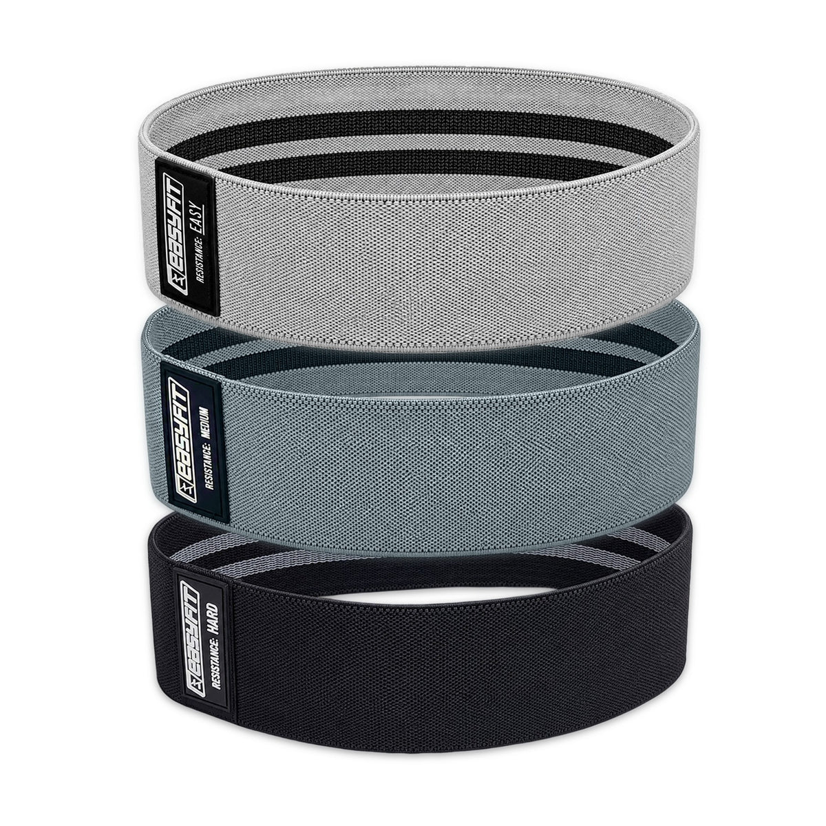 Set of material exercise rubbers EasyFit BalanceBand 3 pcs