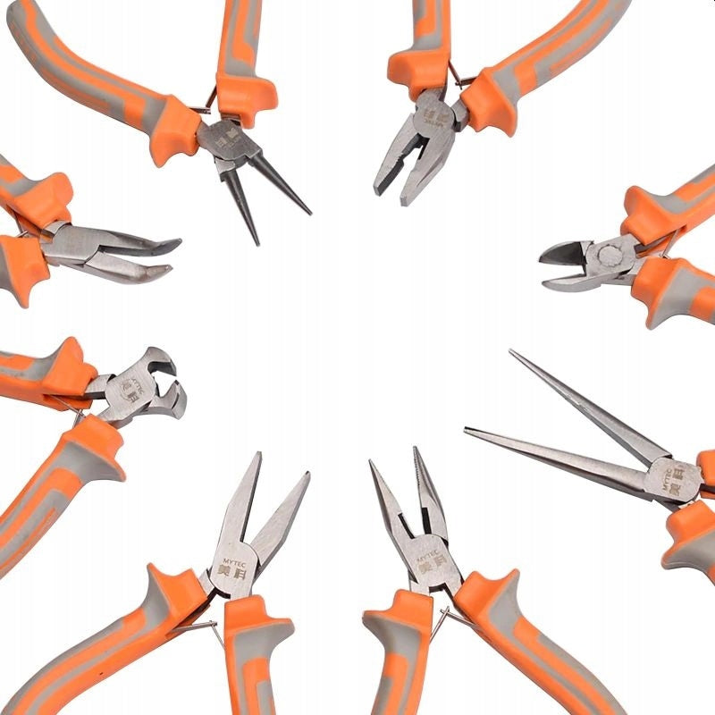 Set of mini pliers 8 pcs. precision Manufacturer code MYTEC-ZSZ-8