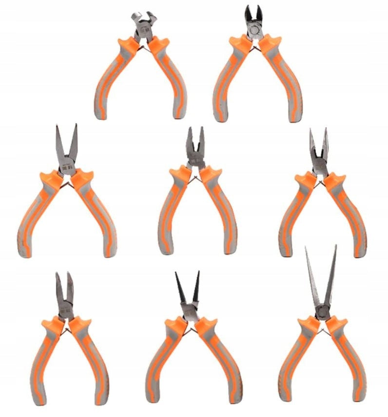 Set of mini pliers 8 pcs. precision