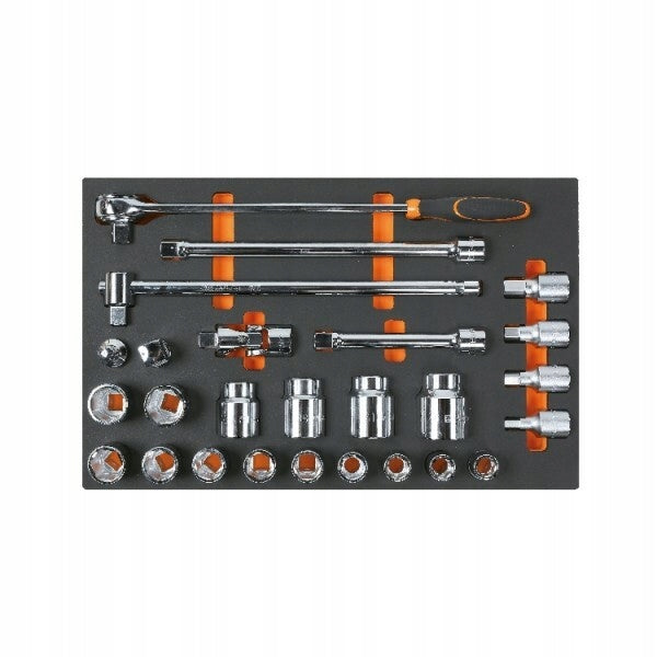 Set of narz.26pcs.in soft insert.profile.