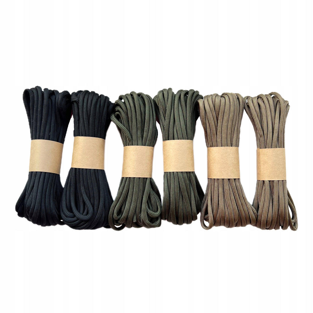 Set of paracord EdcX Paracord 550 "Basic Set (6x5m)"