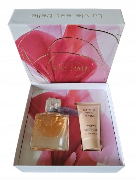 Set of perfume and lotion Lancôme La Vie Est Belle 30 ml EDP, 50 ml Manufacturer code 3614274179637