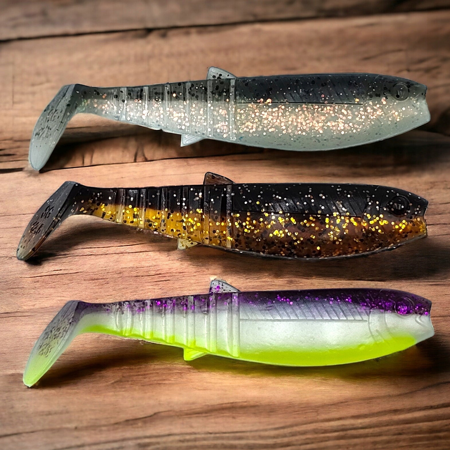 Set of pike hooves Cannibal Savage Gear 12,5cm 8pcs assorted colours Manufacturer code Savage Gear zestaw 8szt 12.5cm
