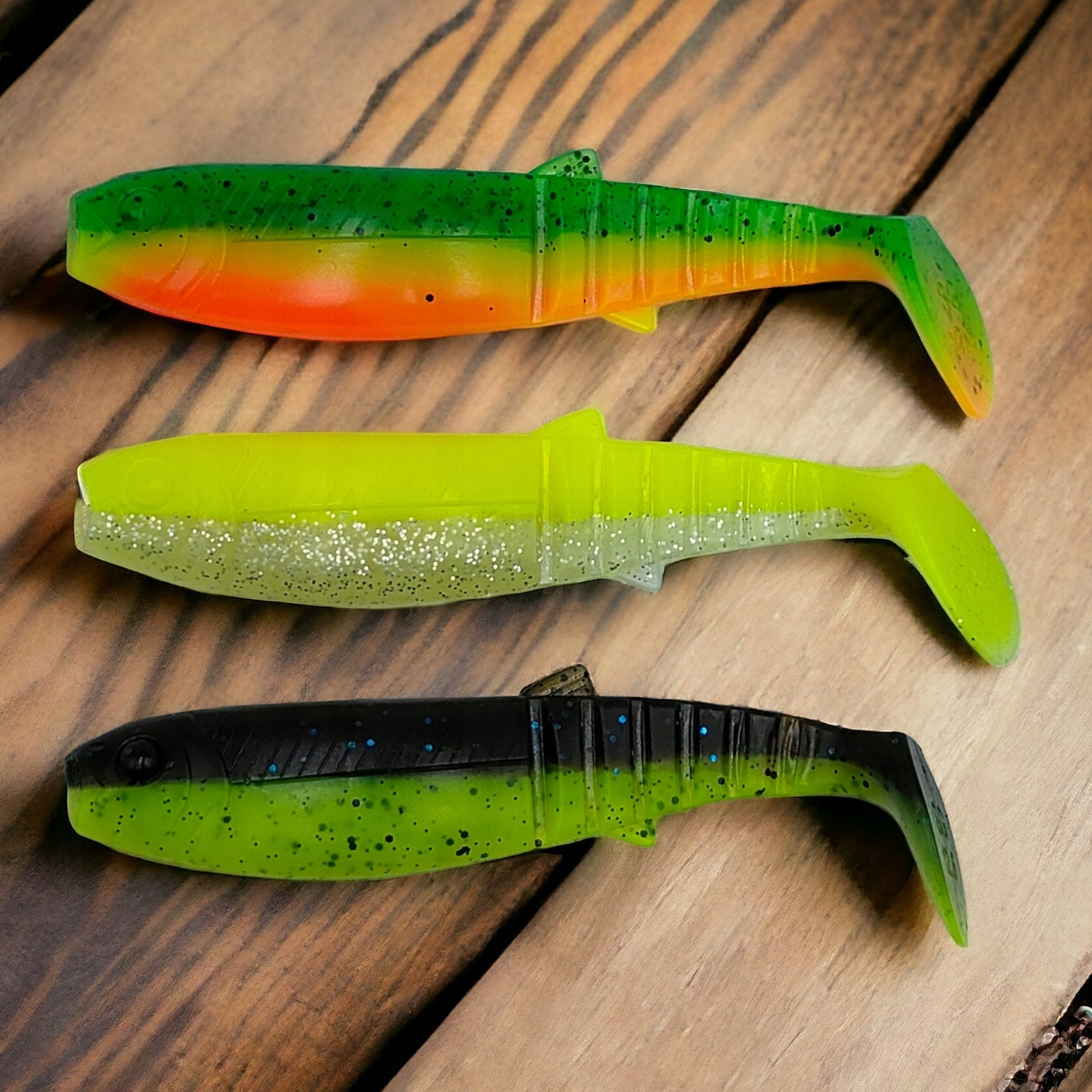 Set of pike hooves Cannibal Savage Gear 12,5cm 8pcs assorted colours Packaging status original