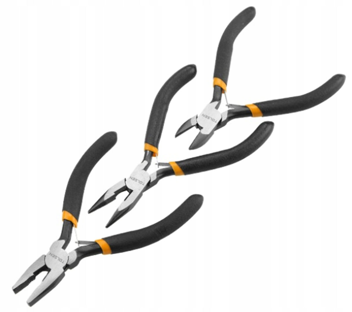 Set of pliers Tolsen 3 elements 115 mm