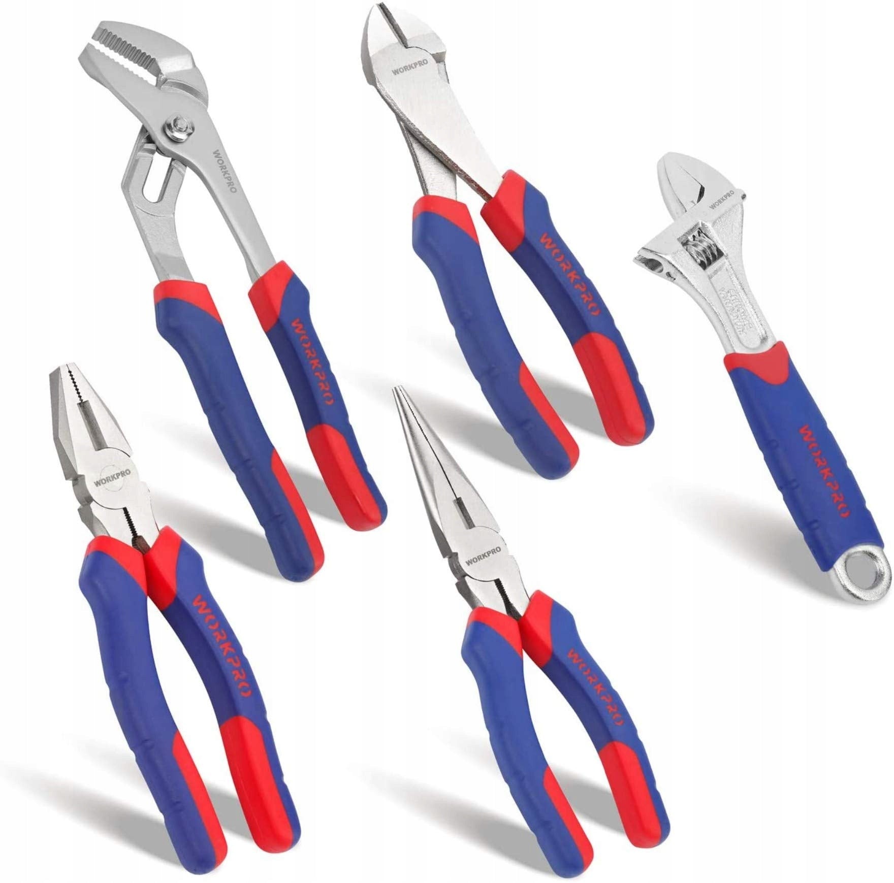 Set of pliers WORKPRO 5 pieces