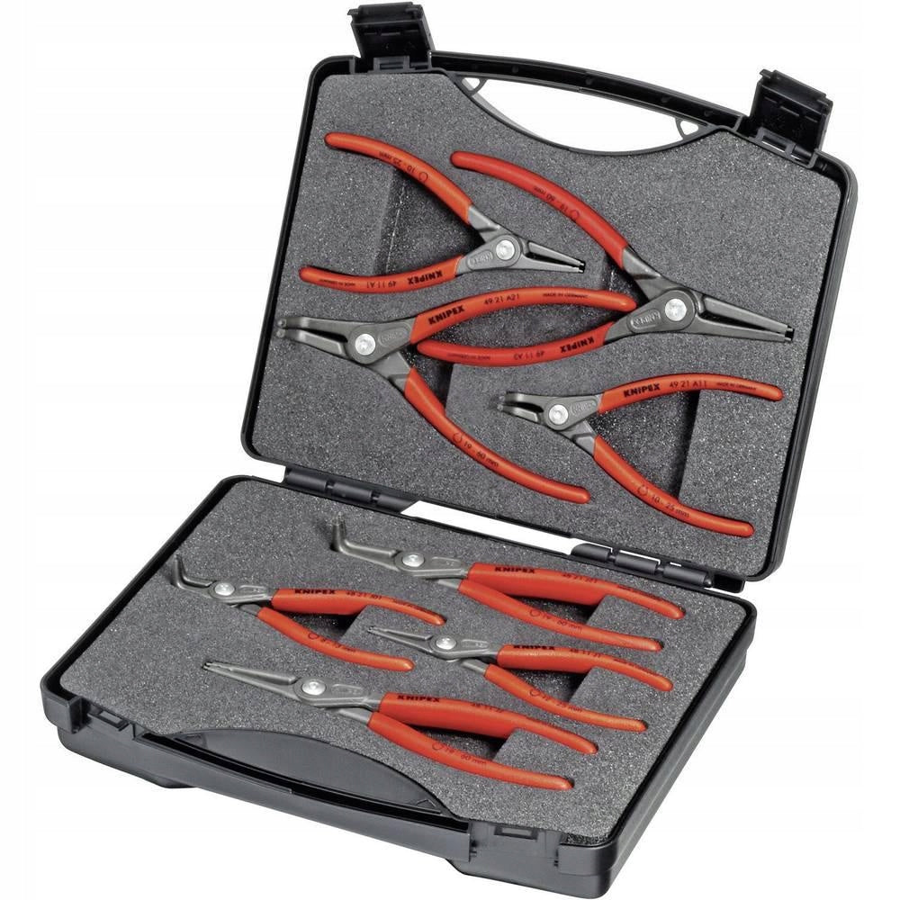 Set of pliers for settling rings 8 pcs. KNIPEX