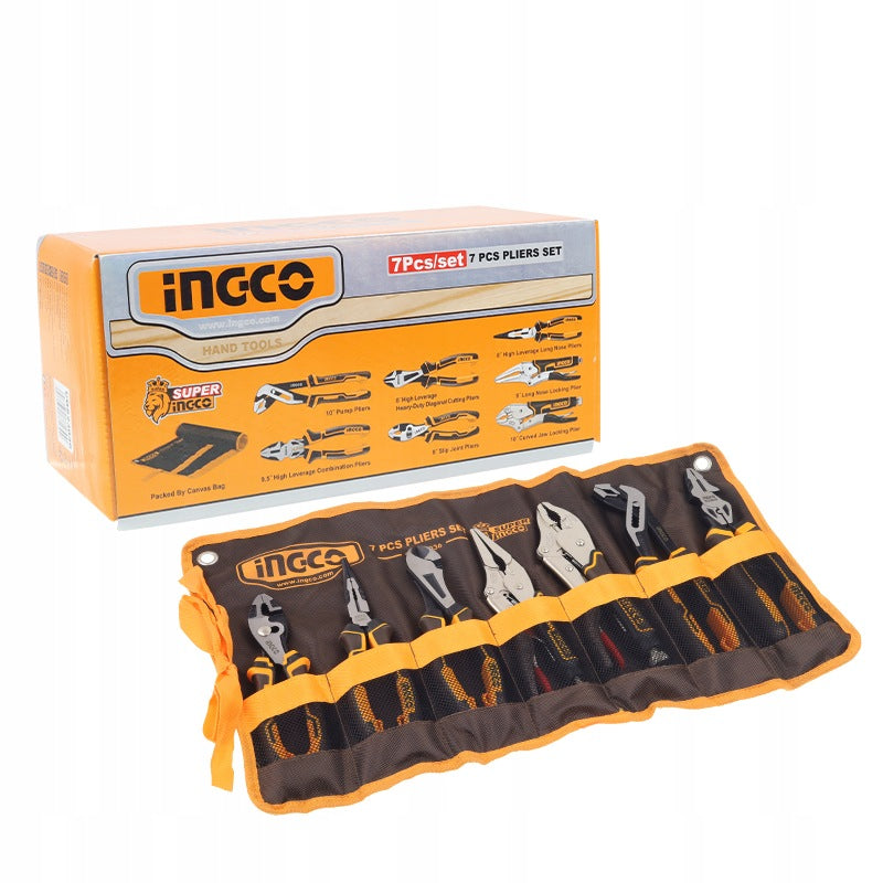 Set of pliers, pliers, 7pcs Packaging status original