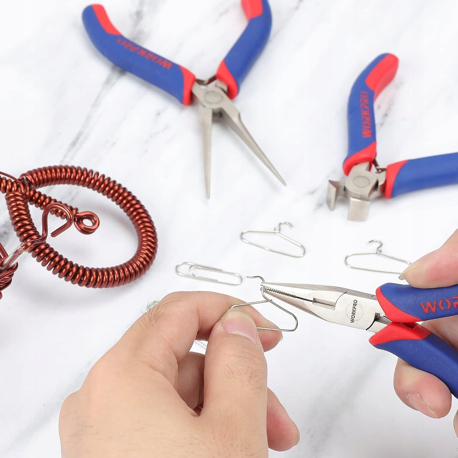Set of pliers workpro 5 pcs Brand Workpro