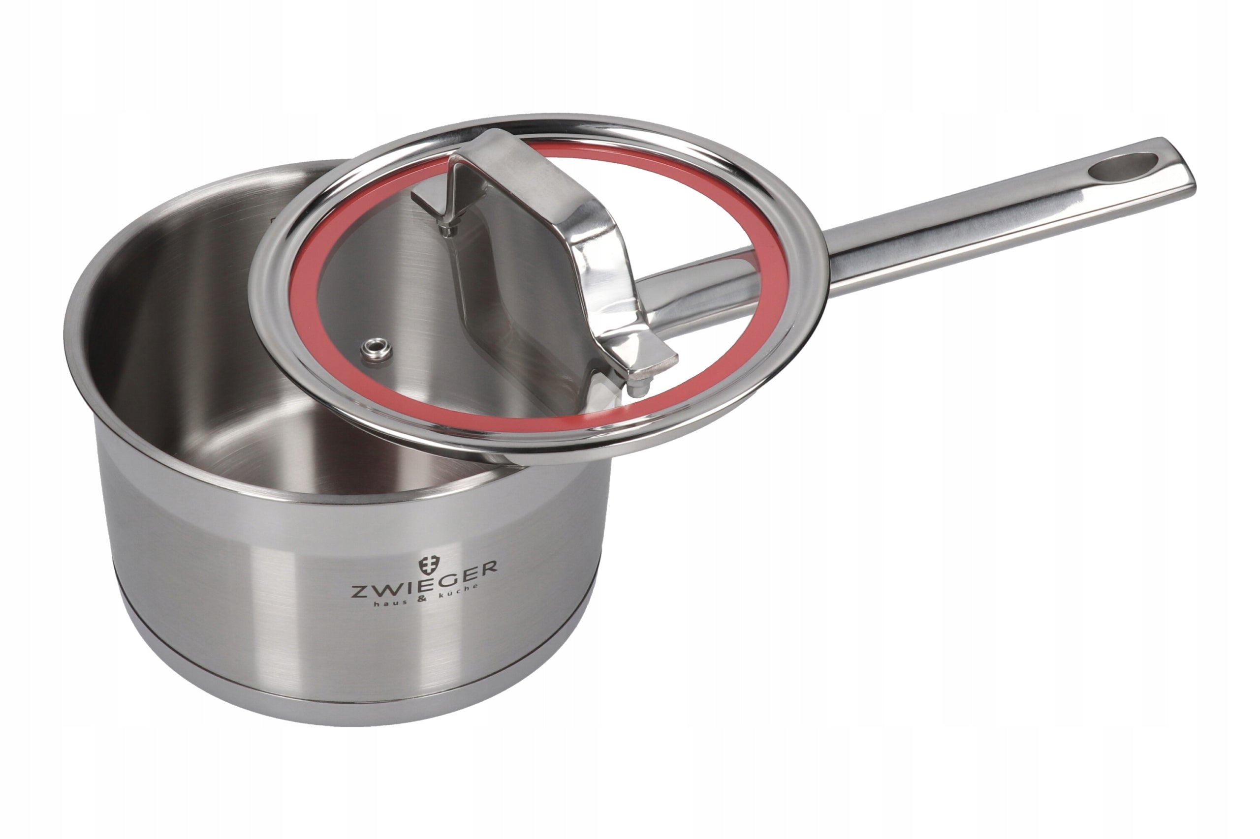 Set of pots 11 el. Klassiker Zwieger + Pans 24 and 28 cm Forte Color silver