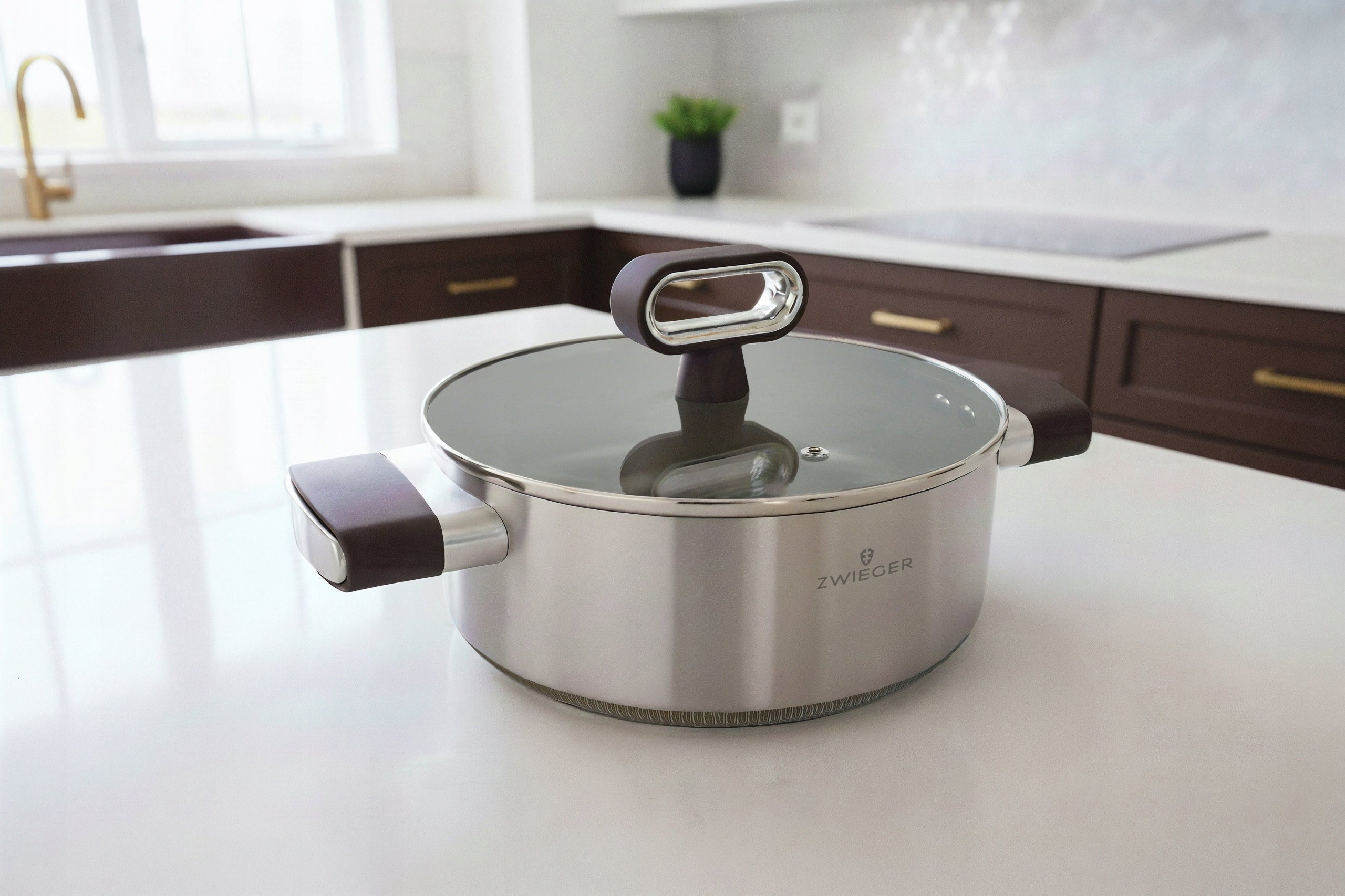 Set of pots 12 el. Titancore Zwieger Material stainless steel
