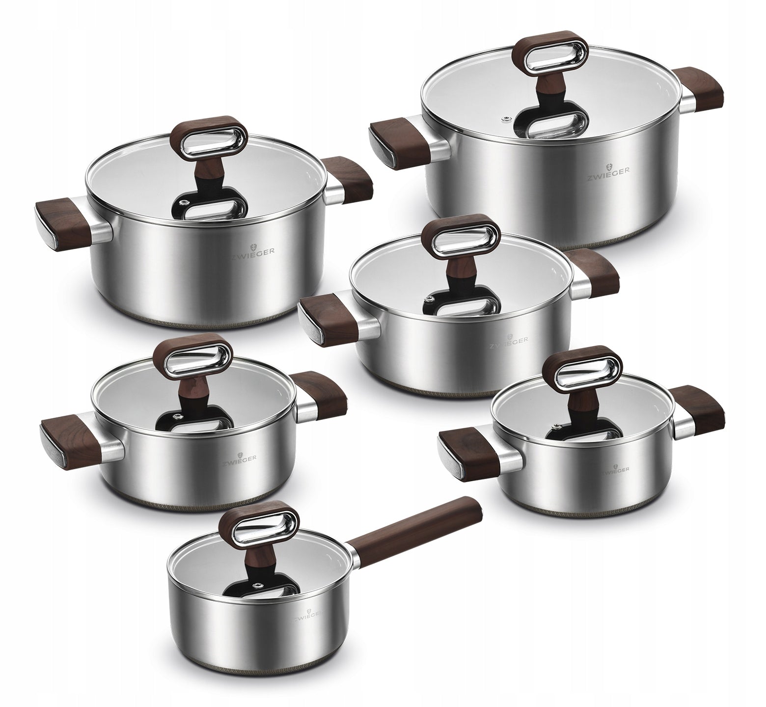 Set of pots 12 el. Titancore Zwieger