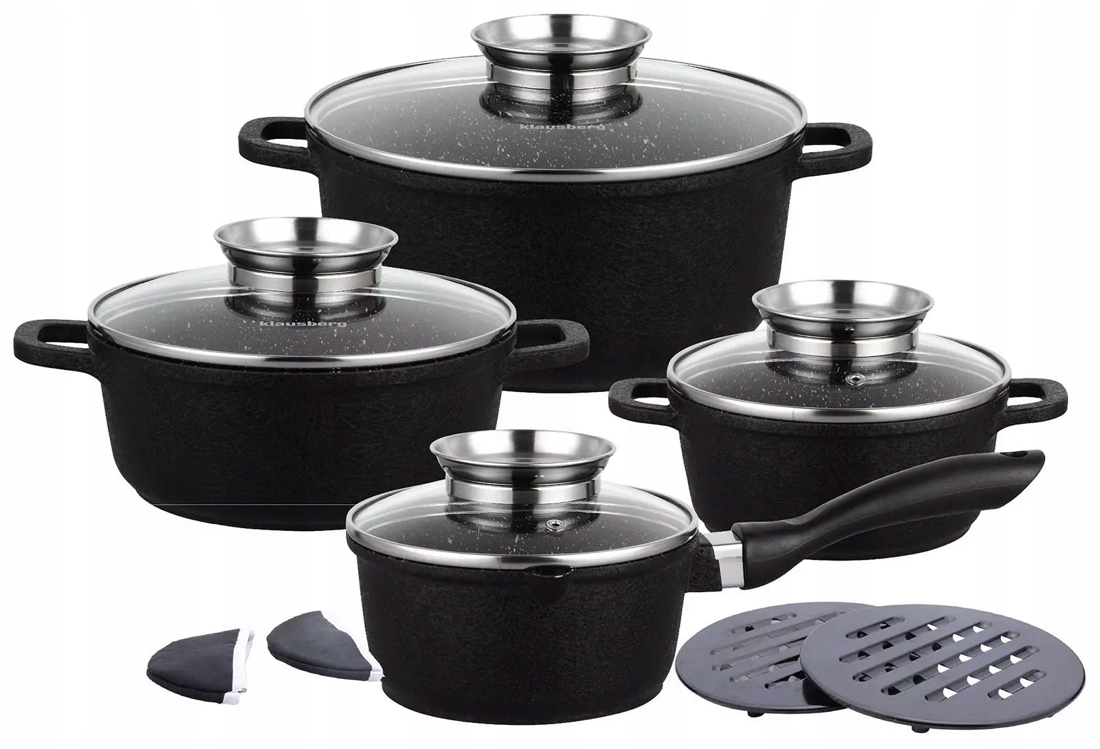 Set of pots 12 elements, Klausberg