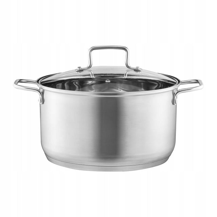 Set of pots Ambition Hugo stainless steel 8 el. Material stainless steel