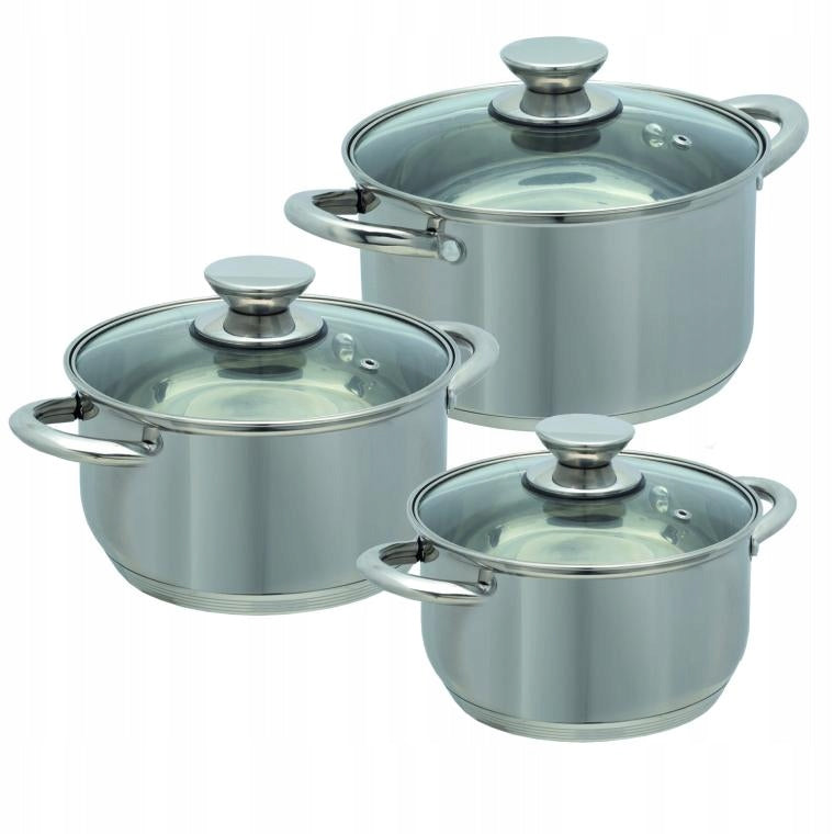 Set of pots Ambition Lea stainless steel 6 el.
