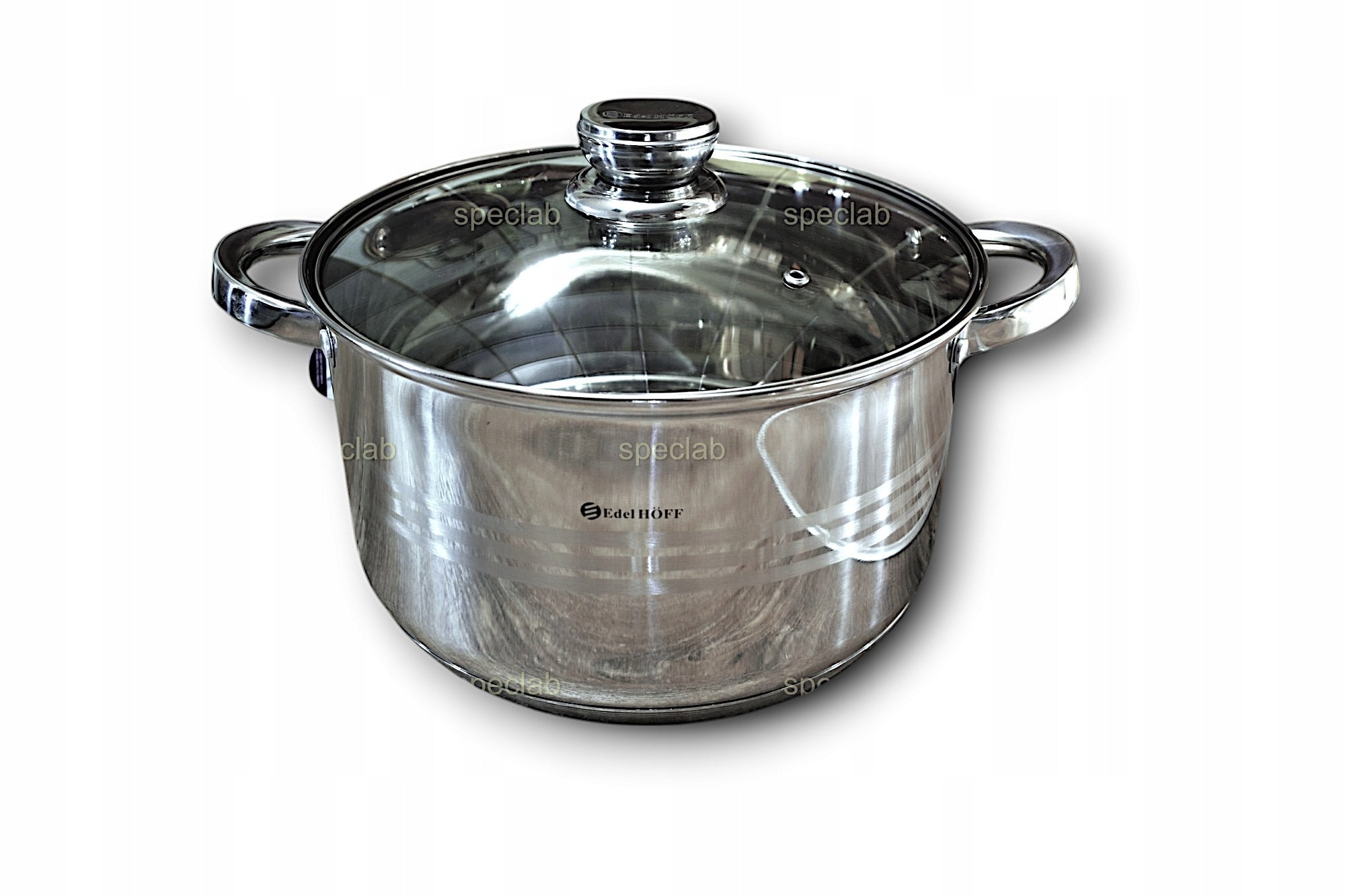 Set of pots Edel-hoff stainless steel 12 el. Material stainless steel