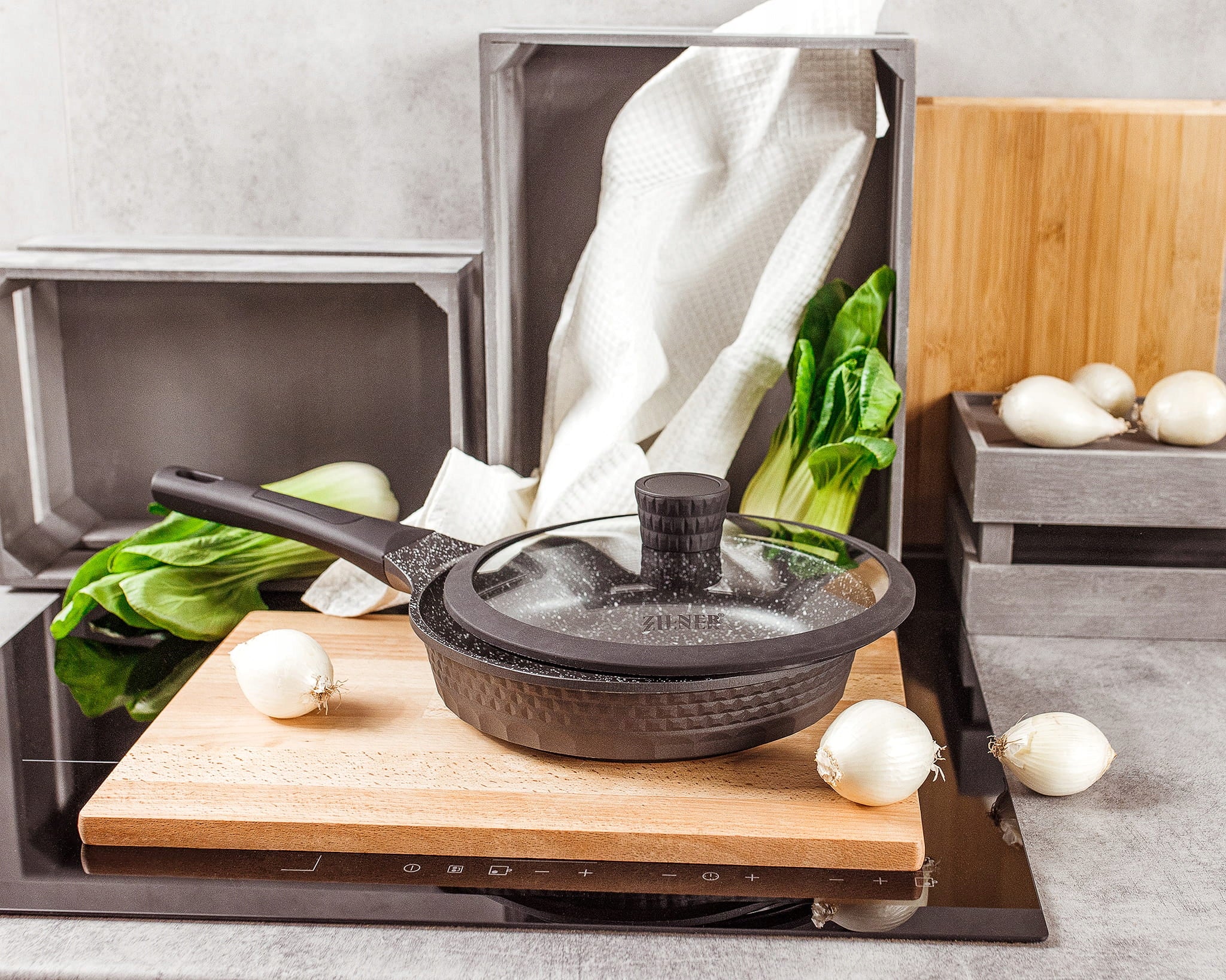 Set of pots Edenberg EB-9186 aluminium 10 el. Brand Edenberg