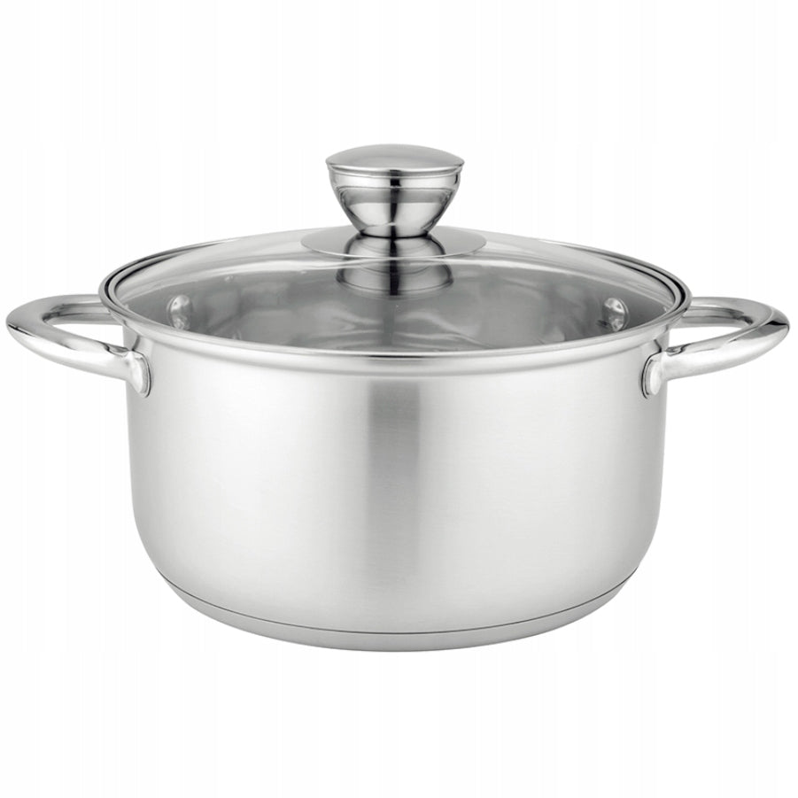 Set of pots FLORINA Matteo 8 elements Induction Inox Manufacturer code 9331