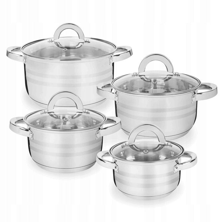 Set of pots KonigHOFFER Zefir 8 elements induction