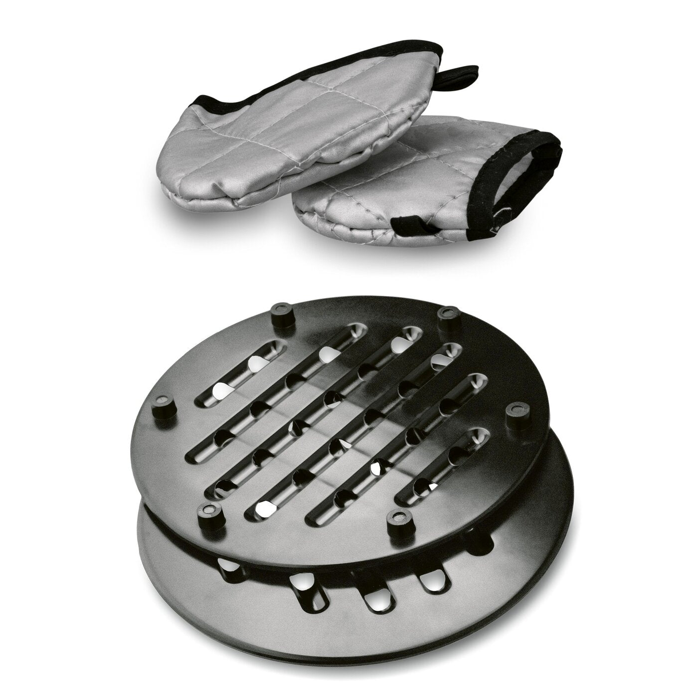 Set of pots Konighoffer Pollo Grey aluminium 12 el. Material aluminum
