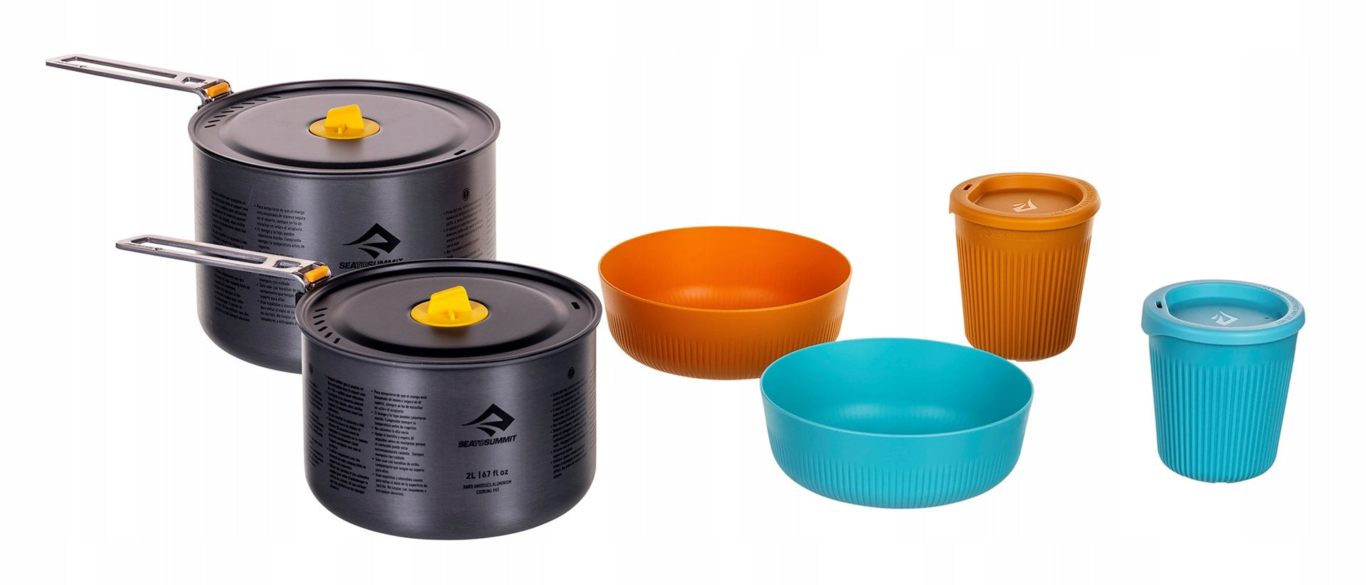 Set of pots SEA TO SUMMIT Frontier UL 2P 6 Piece