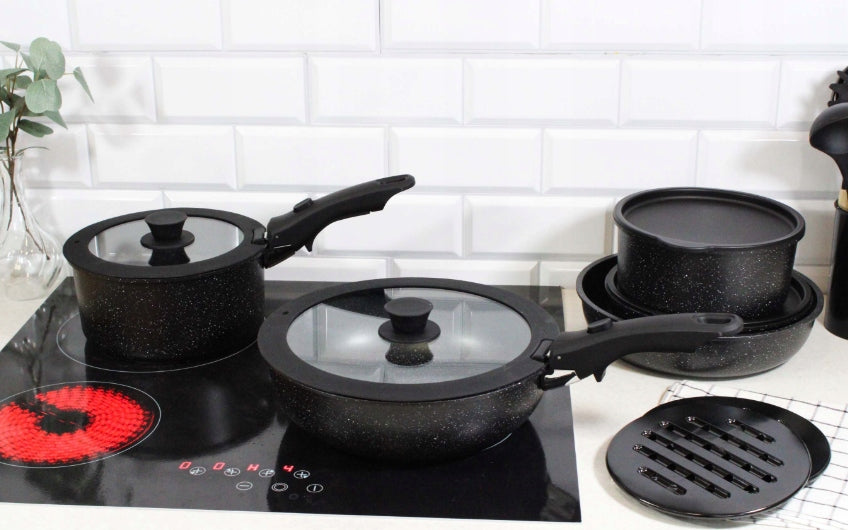 Set of pots Set of Pan Pots 13el aluminum Number of items in the set 13