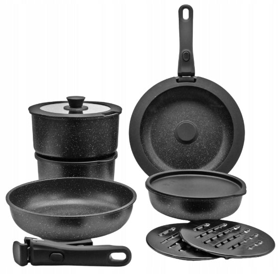 Set of pots Set of Pan Pots 13el aluminum