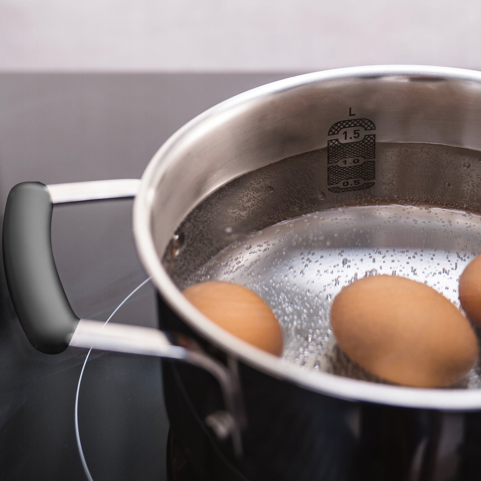Set of pots Tefal Opti'Space G7378S55 Induction Stainless steel 8 el. Color silver