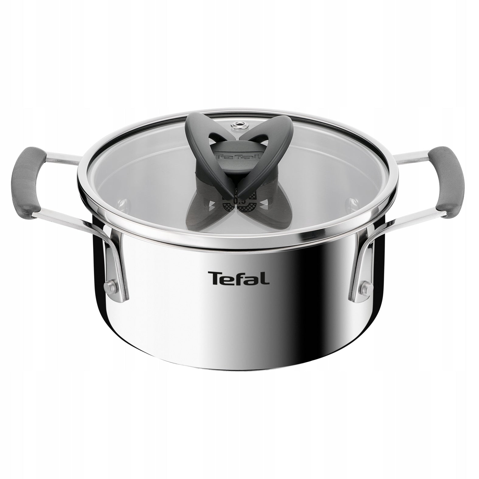 Set of pots Tefal Opti'Space G7378S55 Induction Stainless steel 8 el. Manufacturer code G7378S55