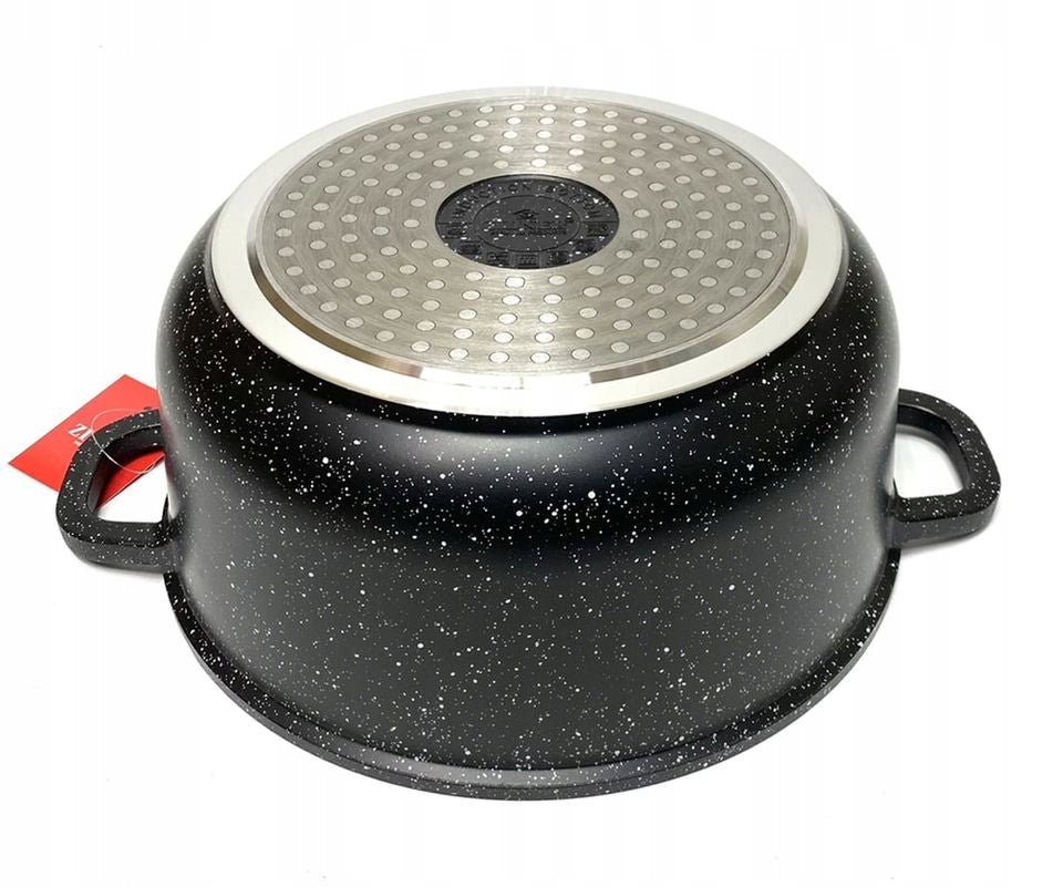 Set of pots Zilner aluminium 12 el. Additional information suitable for ceramic cooker suitable for electric cooker suitable for gas cooker suitable for induction cooker oven safe cover included