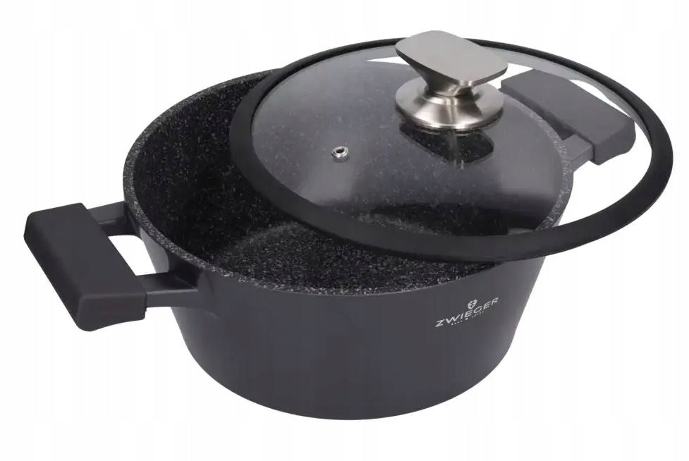 Set of pots and pans 16 el. Black Stone Zwieger Manufacturer code ZW-EK-2270