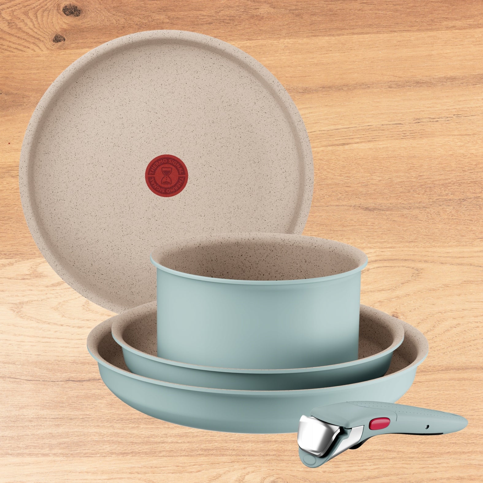 Set of pots and pans TEFAL Ingenio Harmony 5 elements INDUCTION Number of items in the set 5