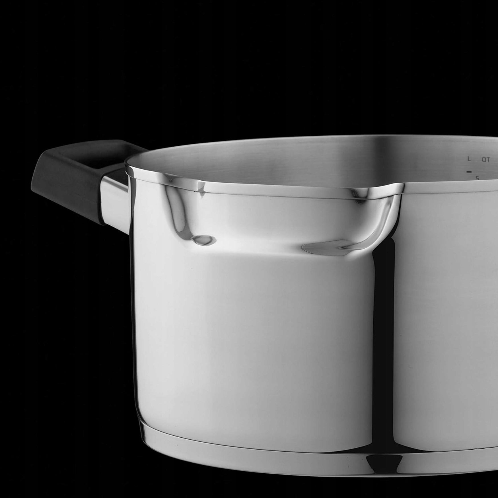 Set of pots induction stainless steel set 7el DOWNDRAFT BergHOFF Material stainless steel