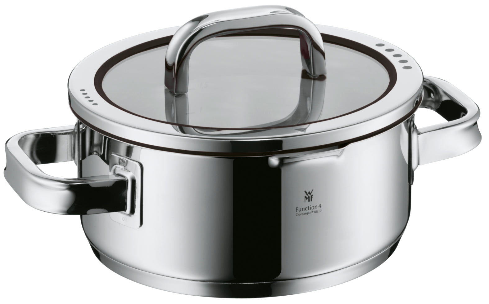 Set of pots with lids WMF Function 4 stainless steel 7 el. induction Manufacturer code 0761046380