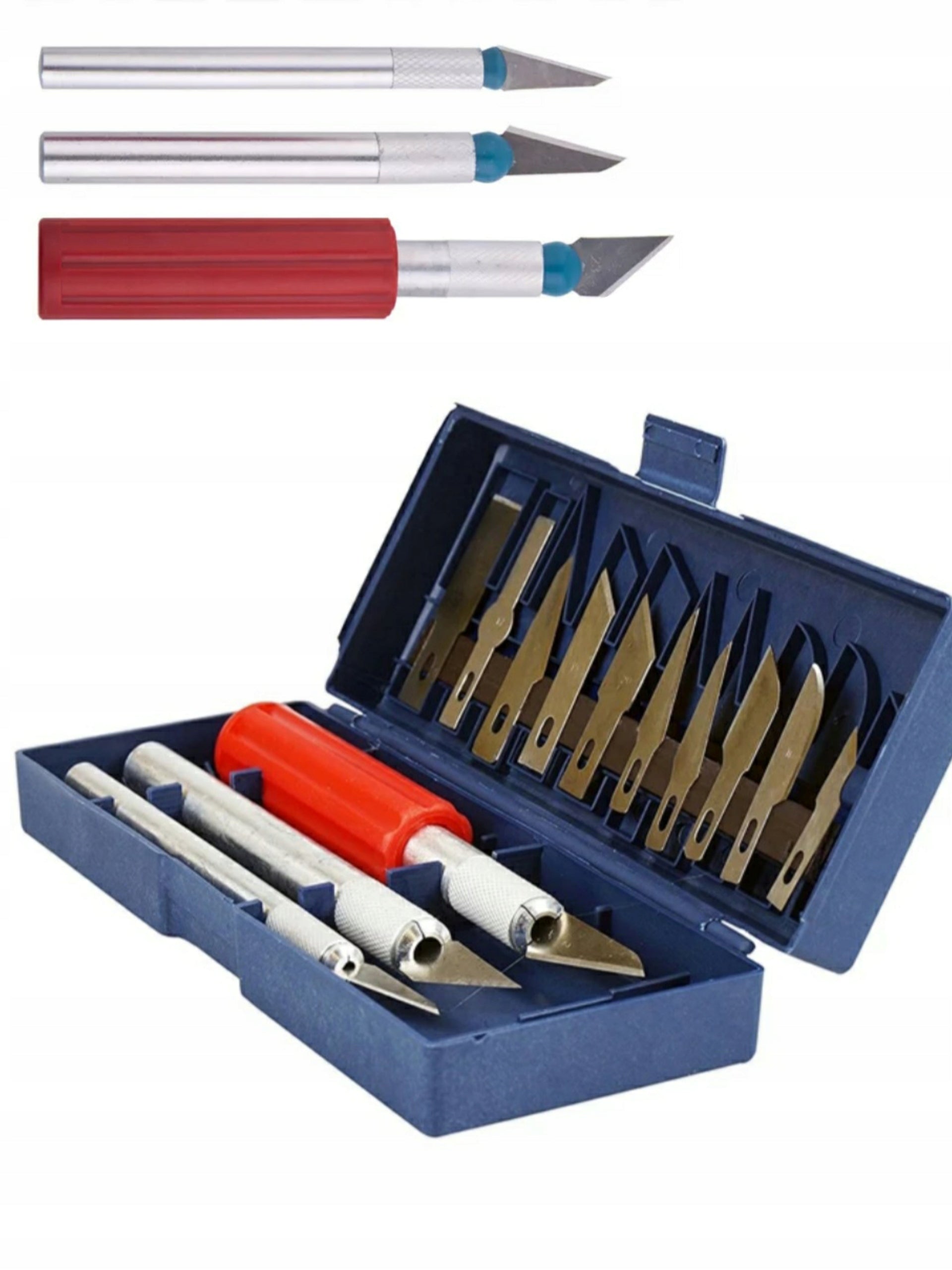 Set of precision knives Pronett 13 pieces