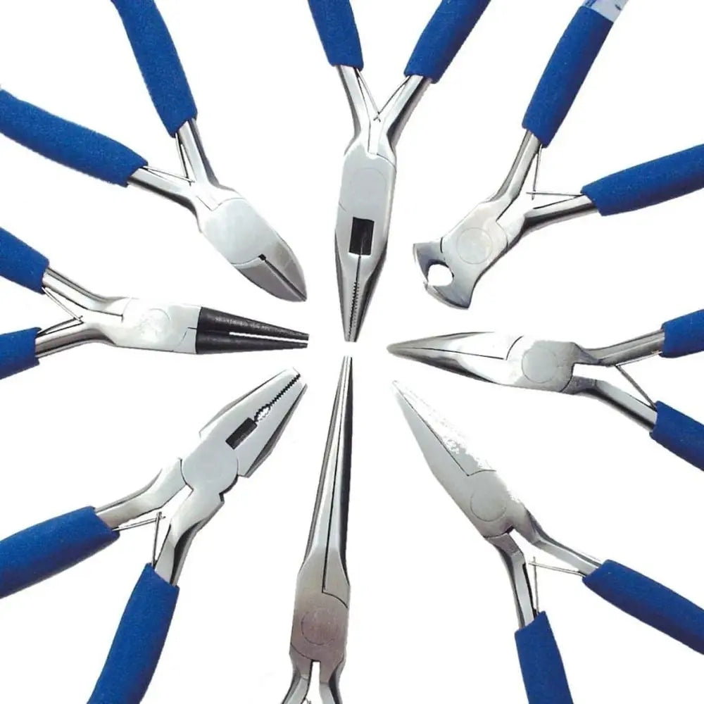 Set of precision pliers 8pcs in lock case Bruder Mannesmann M10808 Manufacturer code 10808