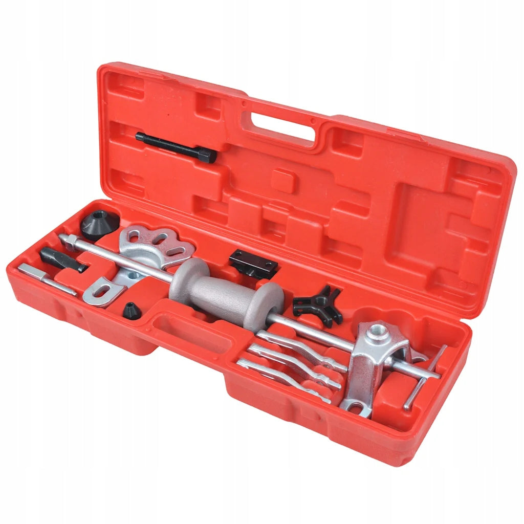 Set of pullers for car axles and hubs