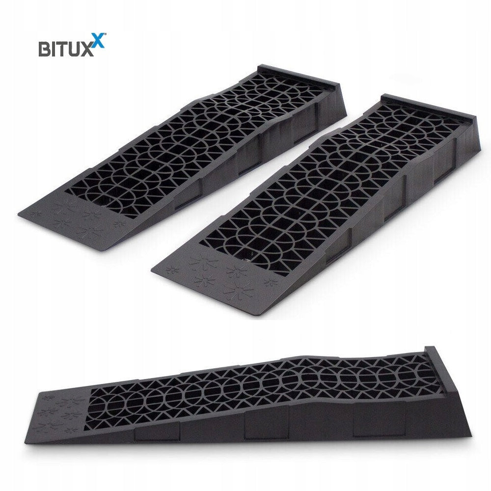 Set of ramps Bituxx inrun ramps with HDPE set of 2 pieces lifting capacity 5000 kg