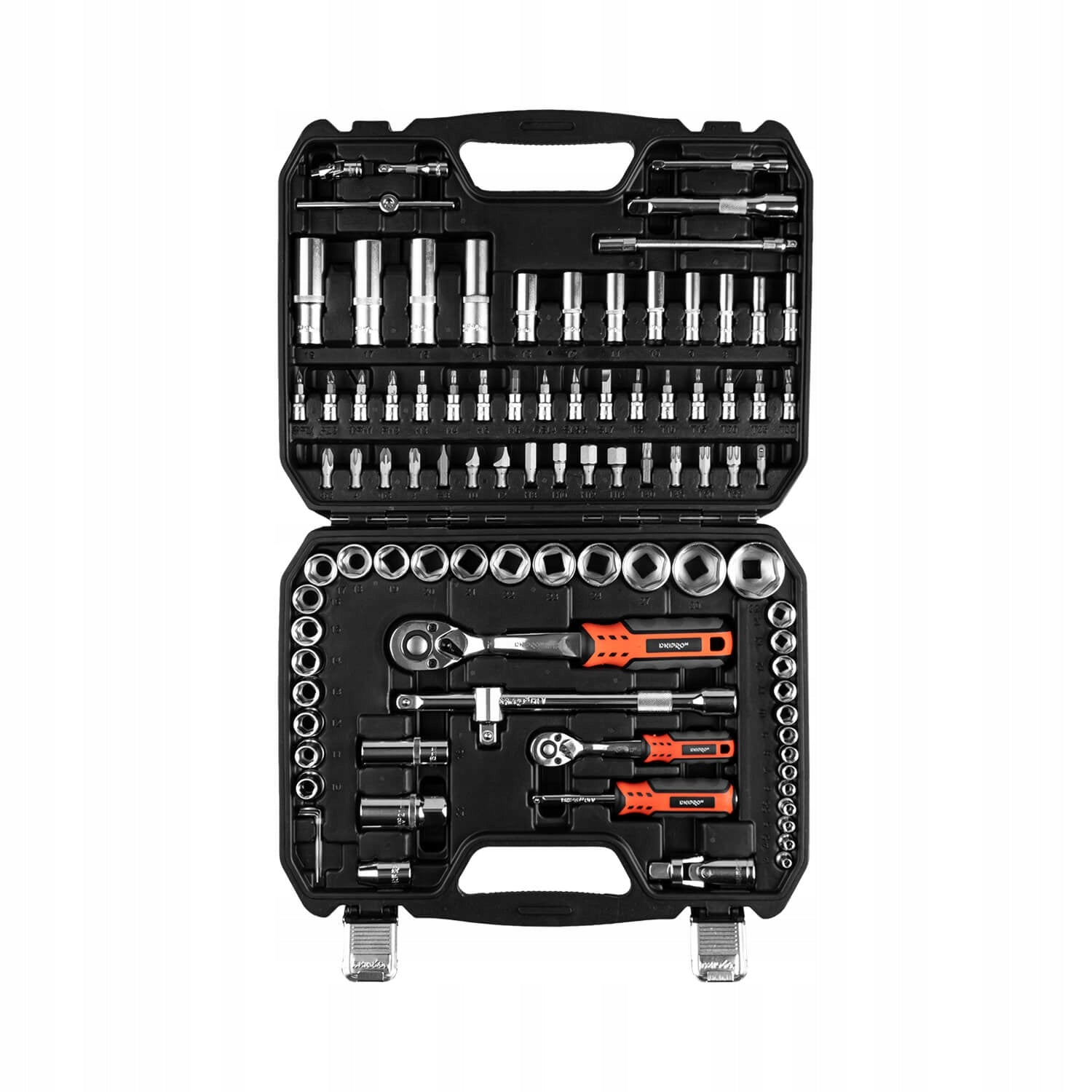 Set of ratchet sockets DNIPRO-M ULTRA 46pcs 1/4 Cr-V S2
