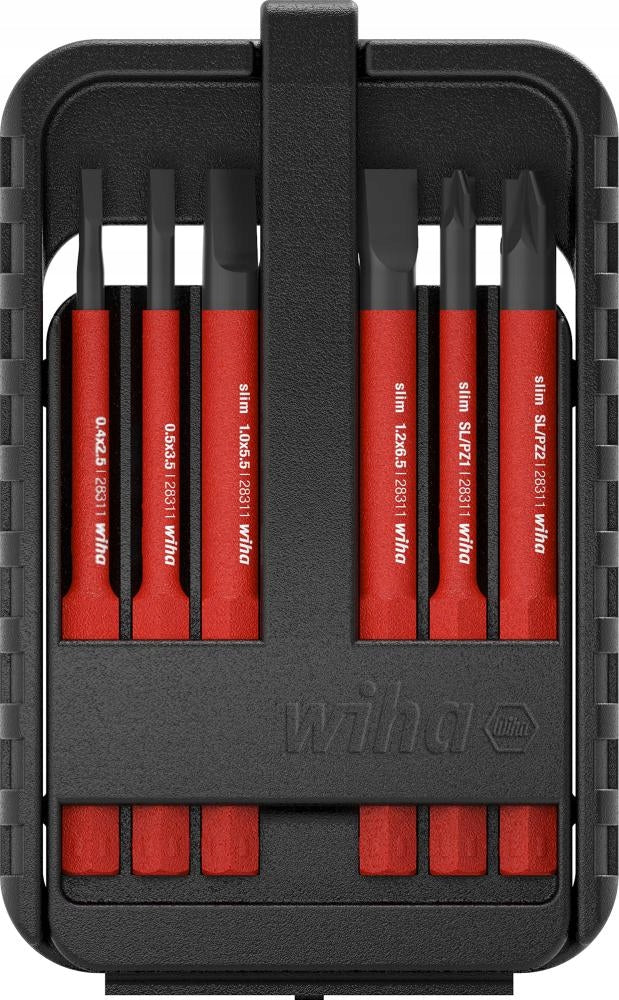 Set of replacement pins for screwdriver insulated VDE PH PZ/S SlimBit WIHA Brand Wiha