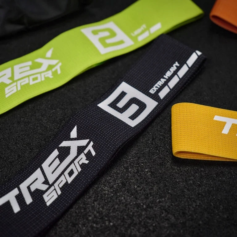 Set of resistance rubber material bands for fitness exercises 5 pcs Trex Sportf Brand Trex Sport