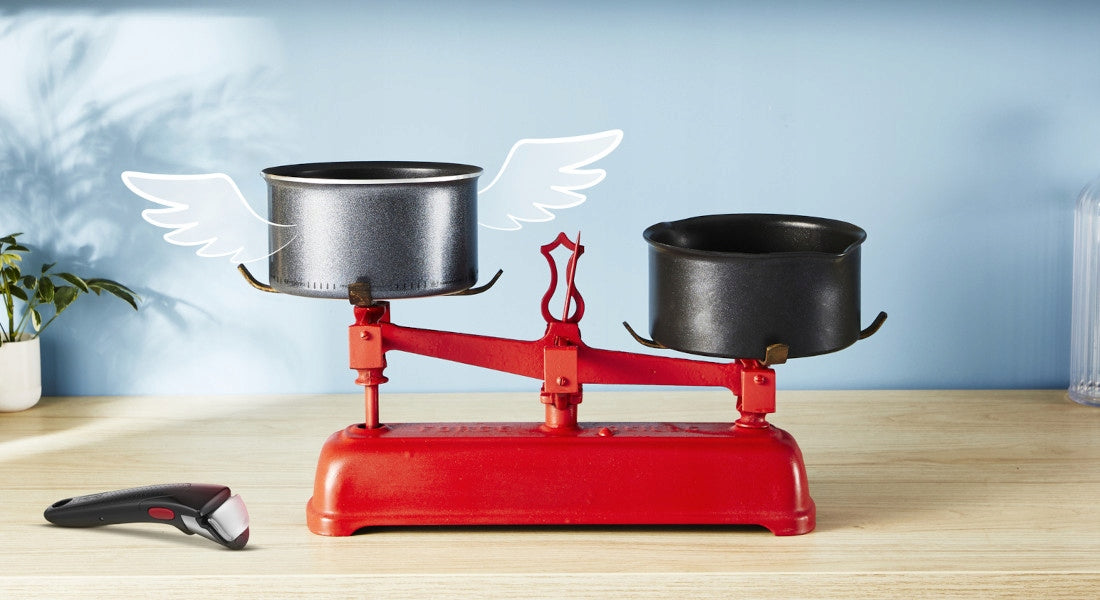 Set of saucepans 18 20cm Tefal Ingenio So'Light 3 el. induction Coating type non-stick