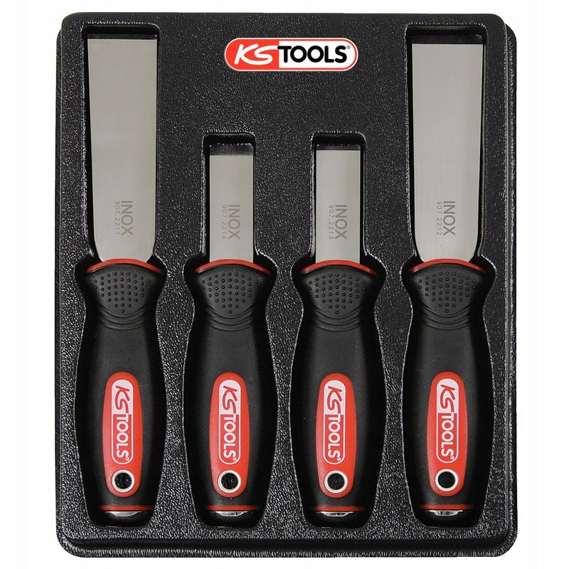 Set of scrapers 4-el. KS Tools