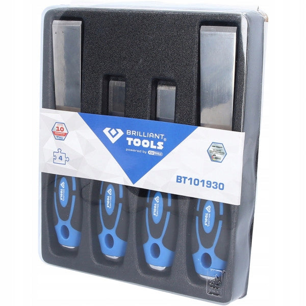 Set of scrapers for beating 4pcs BRILLIANT TOOLS EAN (GTIN) 4042146866795