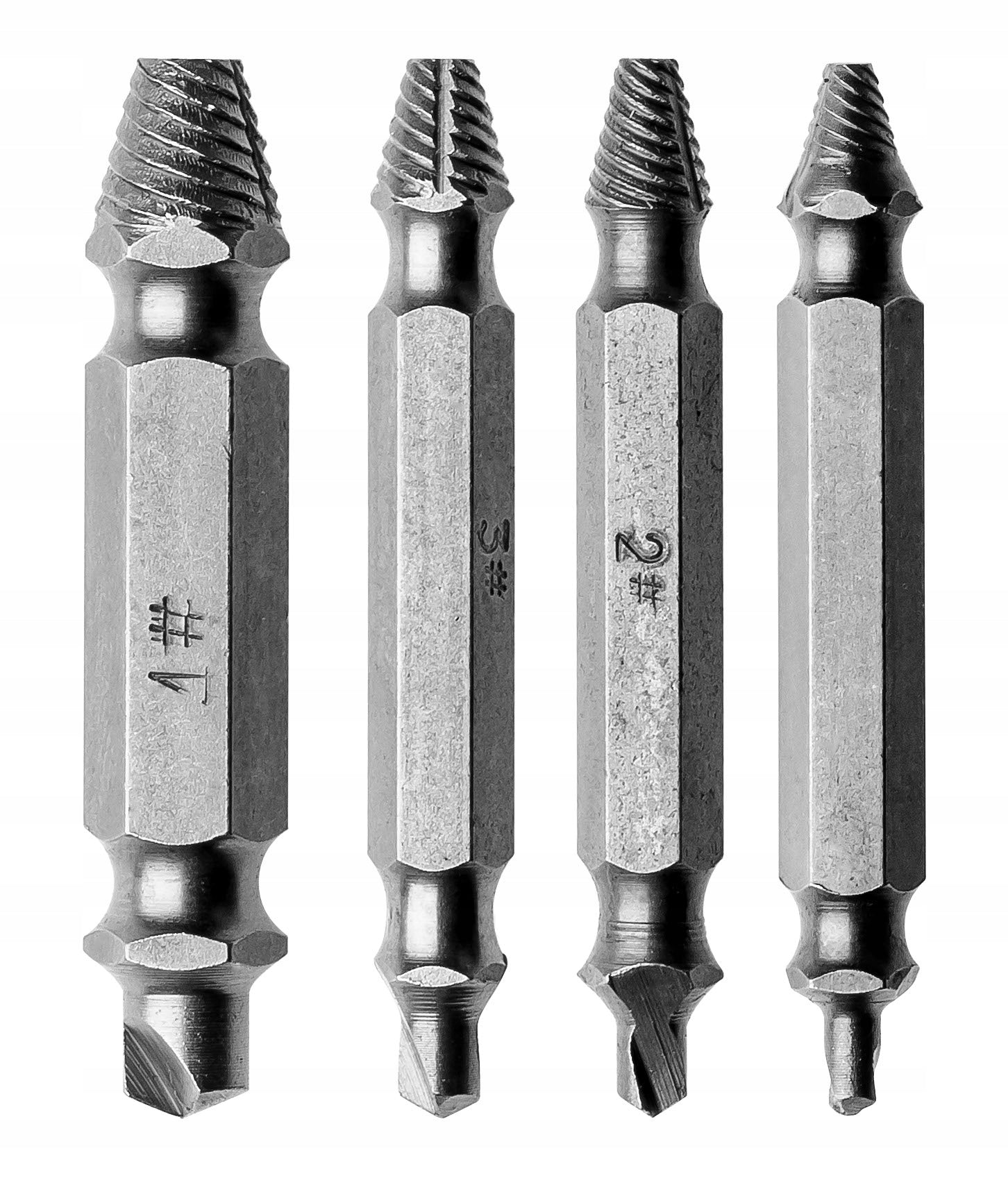 Set of screws for broken screws M5-M14, 4 pcs Manufacturer code 7647